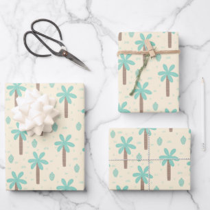 Palm Tree Grove Wrapping Paper Sheet