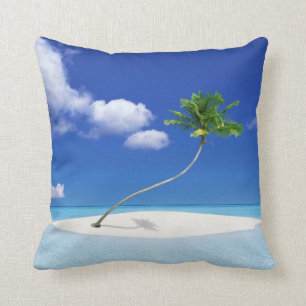 Palm Tree Island Cushion