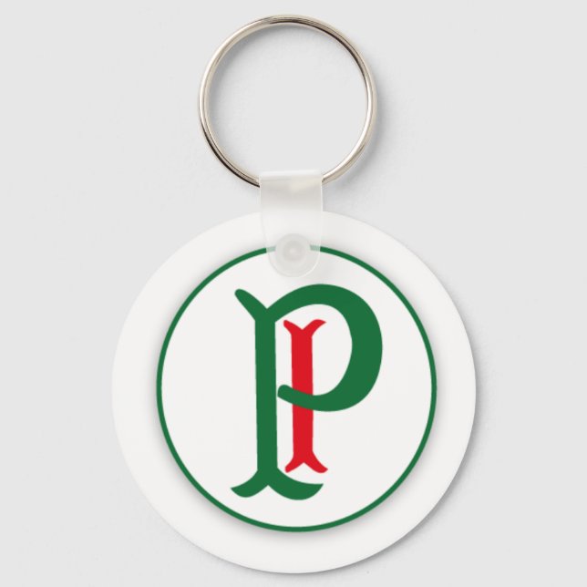 palm tree key key ring (Front)