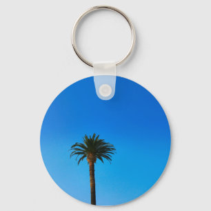 palm tree key ring
