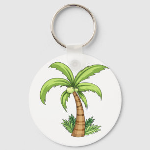 Palm Tree Keychain
