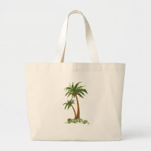 PALM TREE LARGE TOTE BAG