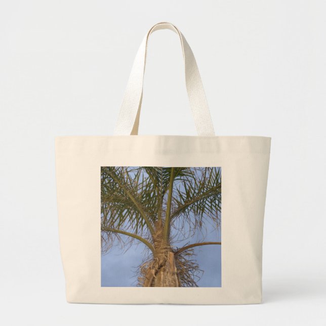 Palm Tree  Large Tote Bag (Front)