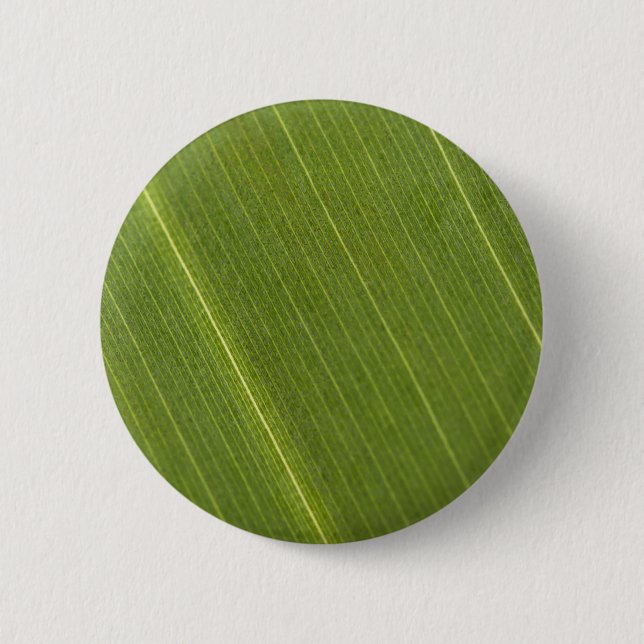 Palm Tree Leaf 6 Cm Round Badge (Front)