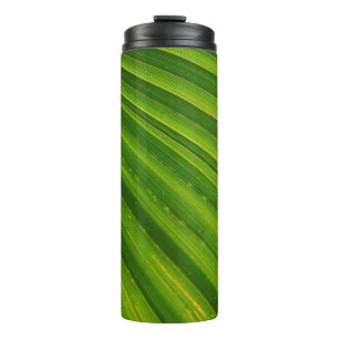 Palm tree leaf james palm trees thermal tumbler
