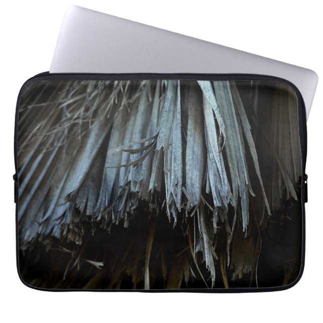Palm Tree Leaves Laptop Sleeve (Front)
