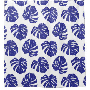 Palm Tree Leaves: Natural Pattern Shower Curtain