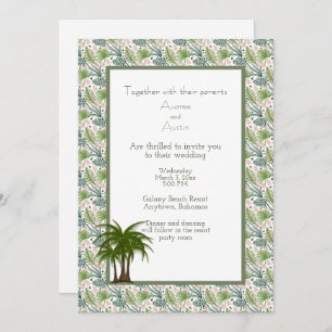 Palm Tree Leaves Tropical Wedding