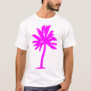Palm Tree - magenta T-Shirt