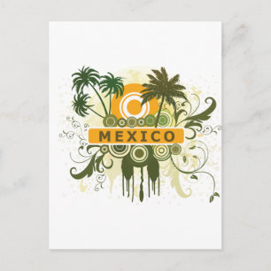 Palm Tree Mexico Postcard