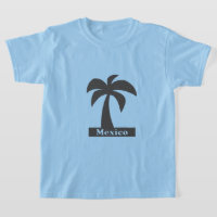 Palm Tree (Mexico Vacation) - Kids' Basic T-Shirt