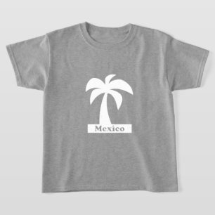 Palm Tree (Mexico Vacation) - Kids' Basic T-Shirt
