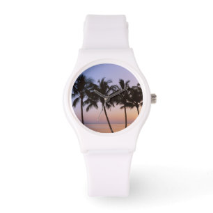 Palm tree, morning watch