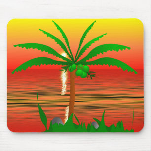 Palm Tree Mouse Mat