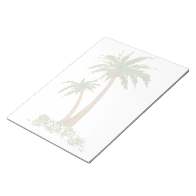 Palm Tree Notepad 11X8.5" (Angled)