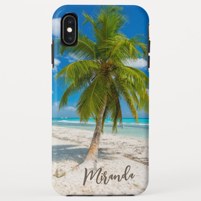 Palm Tree Paradise Case-Mate iPhone Case (Back)