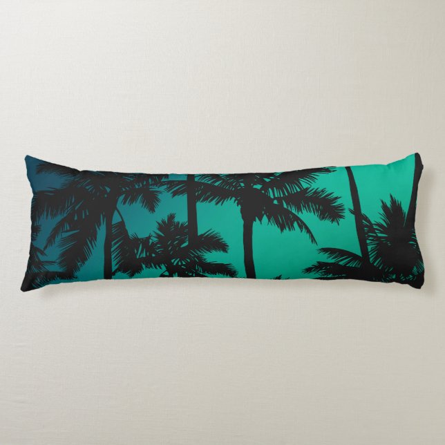 Palm Tree Pattern Body Cushion (Front)