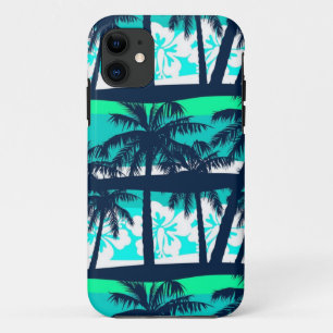 Palm tree pattern iPhone 11 case