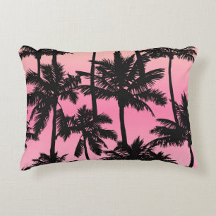 Palm Tree Pattern Decorative Cushion