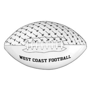 Palm Tree Pattern Sports Team NAME West Coast American Football