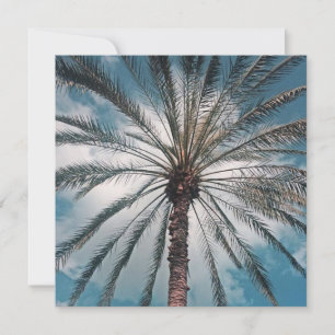 Palm tree - Personalised card