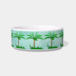 Palm Tree Pet Bowl