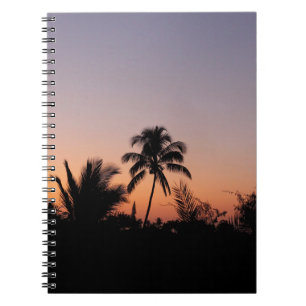 Palm tree photo notebook