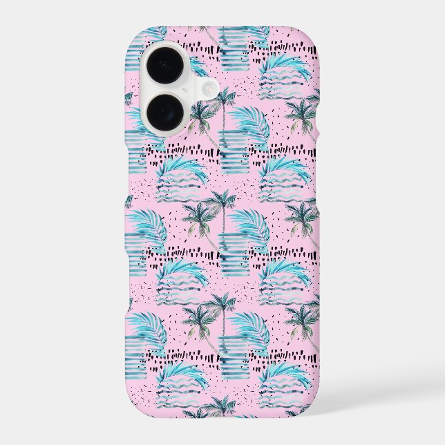 Palm Tree Pink Pattern (Back)