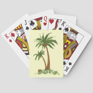 Palm Tree Playing Cards