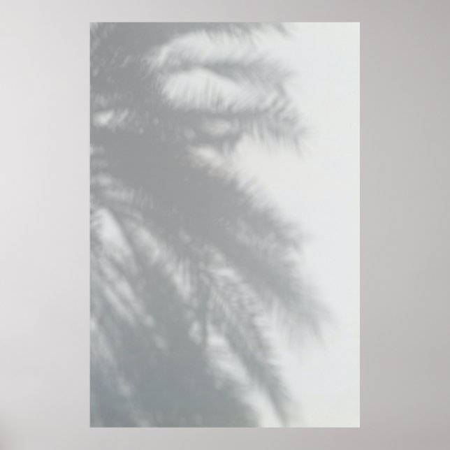 Palm tree poster (Front)