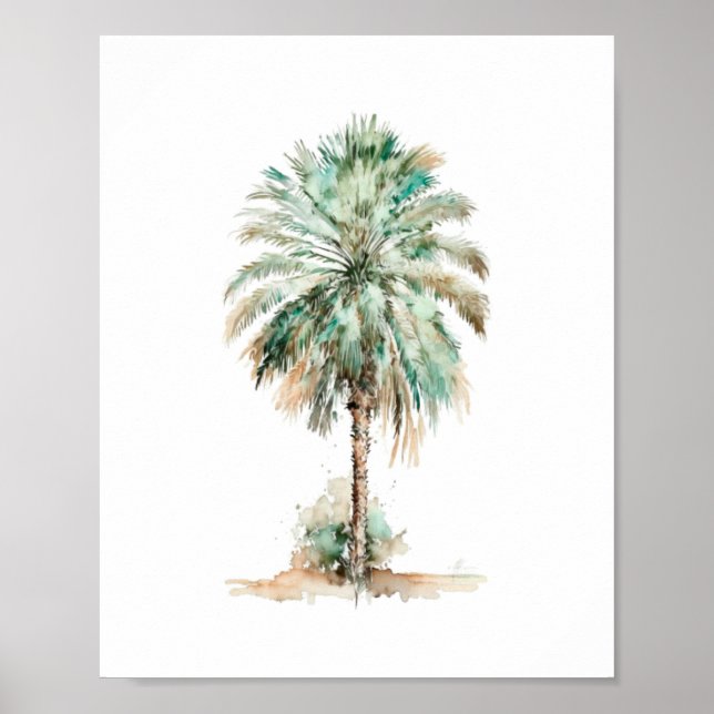 Palm tree poster (Front)