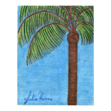 Palm Tree Poster by Julia Hanna