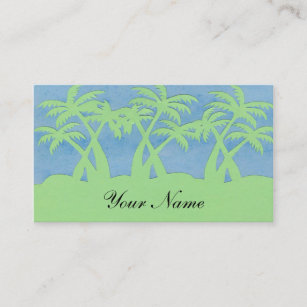 PALM TREE PROFILE CARDS