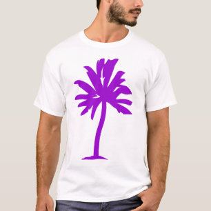 Palm Tree - Purple T-Shirt