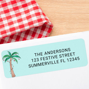 Palm Tree Return Address