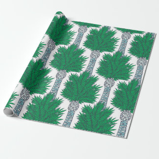 Palm tree seamless pattern. wrapping paper