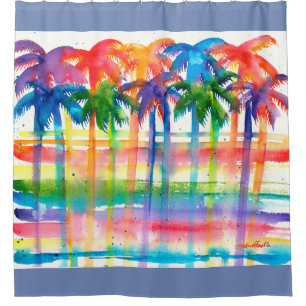 Palm Tree Shower Curtain