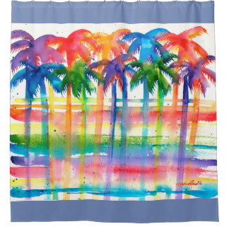 Palm Tree Shower Curtain