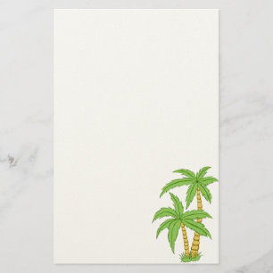 Palm Tree Stationery