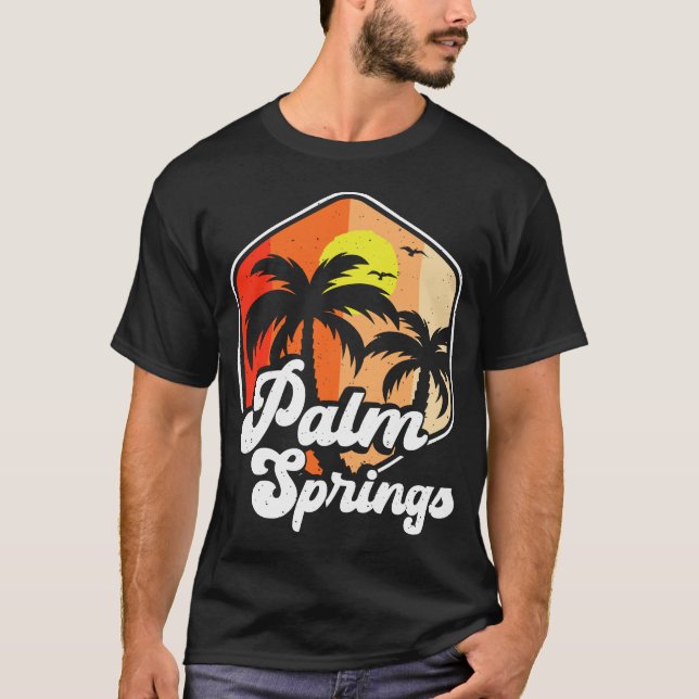 Palm tree summer T-Shirt (Front)