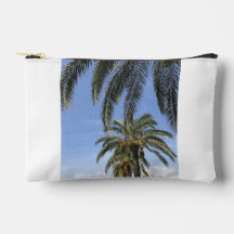 Palm Tree Summer Vibe Accessory Pouch