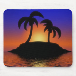 Palm Tree Sunrise mousepad