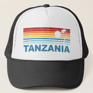 Palm Tree Tanzania Trucker Hat