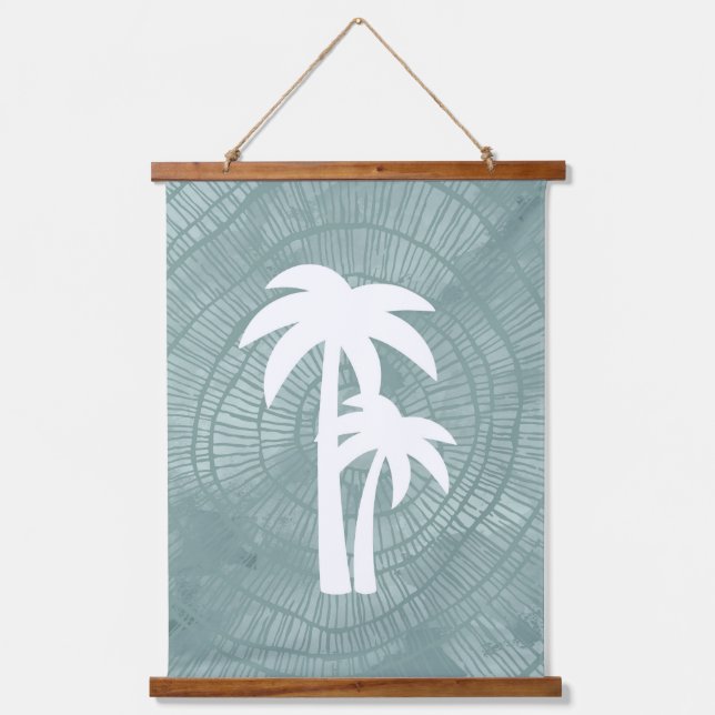 Palm Tree Tapestry Wall Art (Front)