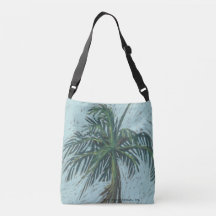 Palm tree tote