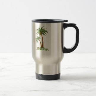 PALM TREE TRAVEL MUG