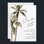 Palm Tree Tropical Island Minimal Beach Save The D Save The Date<br><div class="desc">Palm Tree Tropical Island Minimal Beach Wedding Save The Date 
You can edit/personalise whole Template.
If you need any help or matching products,  please contact me. I am happy to create the most beautiful personalised products for you!</div>
