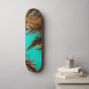 Palm Tree Tropical Landscape Cool Wall Art Skateboard