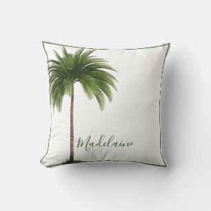 Palm Tree Tropical Vintage Elegant Personal Cushion