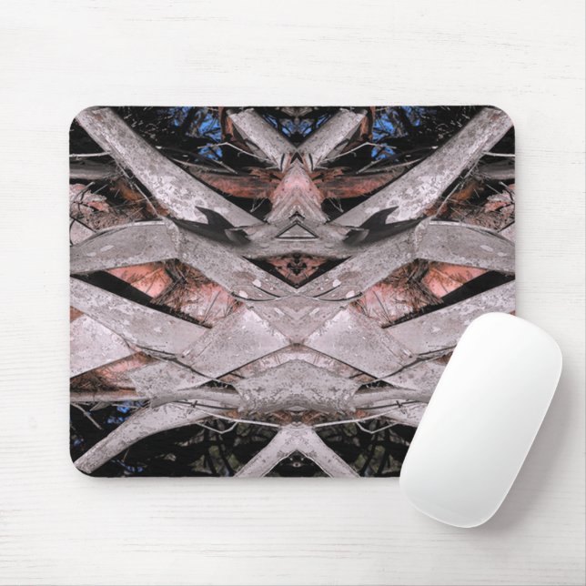 Palm Tree Trunk Mouse Mat (With Mouse)